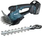 Makita Akku-Grasschere 18V / 3,0 Ah, 1 Akku + Ladeger&auml;t inkl. Griffverl&auml;ngerung mit