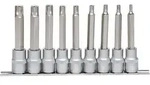 KS Tools 1/2" Bit-Stecknuss RIBE-Satz, 9-tlg, M5-M14 - 911.1335