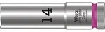 Wera 8790 HMC Deep Steckschl&uuml;sseleinsatz mit 1/2"-Antrieb Pink - 05004554001 -...