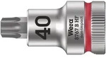 Wera 8767 B HF TORX Zyklop Bitnuss mit 3/8"-Antrieb, mit Haltefunktion Rot -