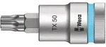Wera 8767 C HF TORX Zyklop Bitnuss mit 1/2"-Antrieb mit Haltefunktion Cyan -