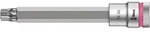 Wera 8767 C HF TORX Zyklop Bitnuss mit 1/2"-Antrieb mit Haltefunktion Leuchtpink -