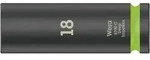 Wera 8790 C Impaktor Deep Steckschl&uuml;sseleinsatz mit 1/2"-Antrieb Leuchtgr&uuml;n -