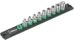 Wera Nuss-Magnetleiste A Imperial 1 Zyklop Steckschl&uuml;sseleinsatz-Satz, 1/4"-Antrieb,