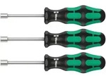 Wera 395 HO/3 Sanit&auml;r Steckschl&uuml;ssel-Schraubendrehersatz, Sanit&auml;r, 3-teilig -