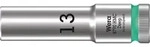 Wera 8790 HMC Deep Steckschl&uuml;sseleinsatz mit 1/2"-Antrieb T&uuml;rkis -...