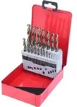 KS Tools HSS-G Co 5 Spiralbohrer-Satz, Stahlblechkassette 19-tlg 1-10mm - 330.3610