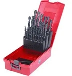 KS Tools HSS-R Spiralbohrer-Satz, Kunststoffkassette, 25-tlg, 1-13mm - 330.1623