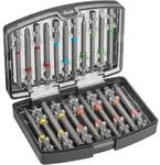 VIGOR Bit Box, V6068, Sechskant6,3 (1/4 Zoll), Schlitz Profil, Innen-Sechskant