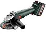 Metabo Akku-Winkelschleifer W 18 L 9-125 metaBOX 165 L - 18V 2x4Ah Li-Power + ASC 55