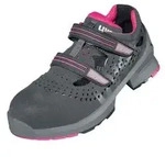 uvex 1 ladies Sicherheitsschuh S1 Damen Sandale gelocht grau/pink 36 - 8560736 -