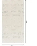 Bosch EXPERT M480 Schleifnetz f&uuml;r Schwingschleifer, 115 x 230mm, 50-tlg., K12 -