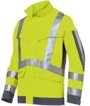 K&Uuml;BLER PROTECTIQ HIGH VIS Jacke arc1 PSA 3 warngelb/anthrazit 44 - 1393...