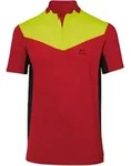 K&Uuml;BLER FOREST Funktionsshirt rot/warngelb 4XL - 5050 6242-5634-4XL -...