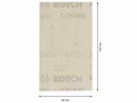 Bosch Netzschleifblatt M480, Blattabmessung (mm): 80x133 120 - 2608900736