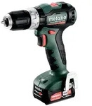 Metabo Akku-Schlagbohrschrauber PowerMaxx SB 12 BL metaBOX 118 - 12V 2x2Ah Li-Power +