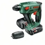 Bosch Akku-Bohrhammer Uneo Maxx, 2 Akku PBA 18V 2.0Ah W-B, Ladg. AL 18V-20 u. Koffer
