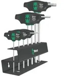 Wera 454/7 HF Set 2 Schraubendrehersatz Quergriff-Schraubendreher Hex-Plus +
