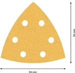 Bosch EXPERT C470 Schleifpapier f&uuml;r Deltaschleifer - 2608900929