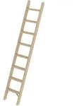 Munk Stufen-Anlegeleiter Holz ohne Traverse - 033708