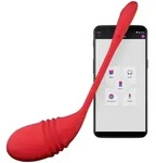 Lovense Vulse App-gesteuertes sto&szlig;endes Liebesei - Red