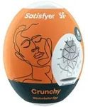 Satisfyer Crunchy Masturbator-Ei - Weiss