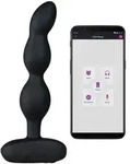 Lovense Ridge Rotierende und vibrierende Analperlen 17 cm - Schwarz