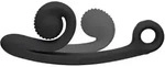 SVibe Snail Curve Wiederaufladbarer Dual Stimulator - Schwarz
