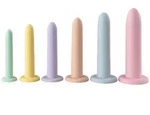 You2Toys Six In a Row Dildo Training Set - Mixed colours