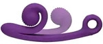 SVibe Snail Curve Wiederaufladbarer Dual Stimulator - Lila
