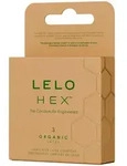 LELO Hex Organic Kondome 3 St&uuml;ck - Klar