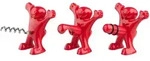 MikaMax HAPPY MAN Flaschen&ouml;ffner Set - Rot
