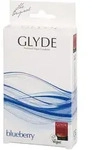 Glyde Ultra Blueberry Kondome mit Geschmack 10 Stk - Blau