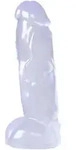 You2Toys Crystal Clear Gro&szlig;er Gelee-Dildo 21,5 cm - Klar