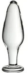 Icicles No 26 Analplug aus Glas 11,5 cm - Klar