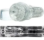Fleshlight Go Torque Ice Transparenter Masturbator - Klar