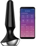 Satisfyer Plug-ilicious 2 Vibrator 14 cm - Black