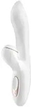 Satisfyer Pro+ G-Spot Air-Pulse Rabbit-Vibrator - Weiss