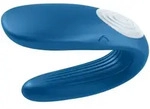 Satisfyer Doppelwal-P&auml;rchenvibrator - Blau