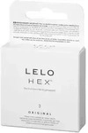 LELO Hex Original Kondome 3 Stk - Klar