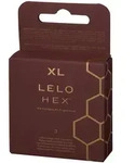 LELO Hex Respect XL Kondome 3 Stk - Klar