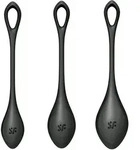 Satisfyer Yoni Power 2 Kegelkugel-Set - Schwarz