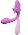 You2Toys 2 Function Bendable Vibe Vibrator - Lila