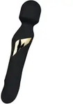 Dorcel Dual Orgasms Wand und Dildo-Vibrator - Schwarz