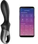 Satisfyer Heat Climax Anal-Vibrator 21 cm - Schwarz