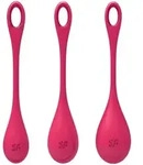 Satisfyer Yoni Power 1 Kegelkugel-Set - Rot