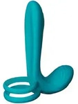 Xocoon Ferngesteuerter Vibratorring f&uuml;r Paare - Blau