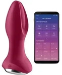 Satisfyer Rotator Plug 2+ Rotierender Vibrierender Analplug 13,2 cm - Fuchsia