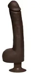 Doc Johnson Signature Cocks Safaree Samuels Vibrierender Dildo 30 cm - Braun