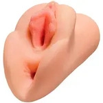 PDX Plus Perfect Pussy Doppel-Stroker - Beige
